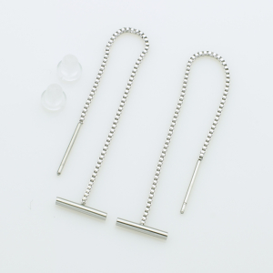 XUPING Сережки Сталь Висота 8.5см, Ширина 1см