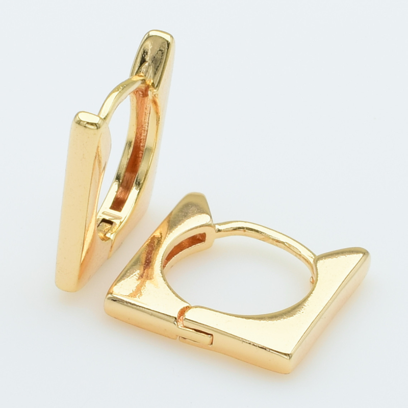 XUPING M&L Серьги Позолота 18к Высота 1.4см, Ширина 0.25м