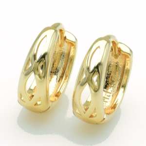 XUPING M&L Серьги Позолота 18к Высота 1.4см, Ширина 0.5см