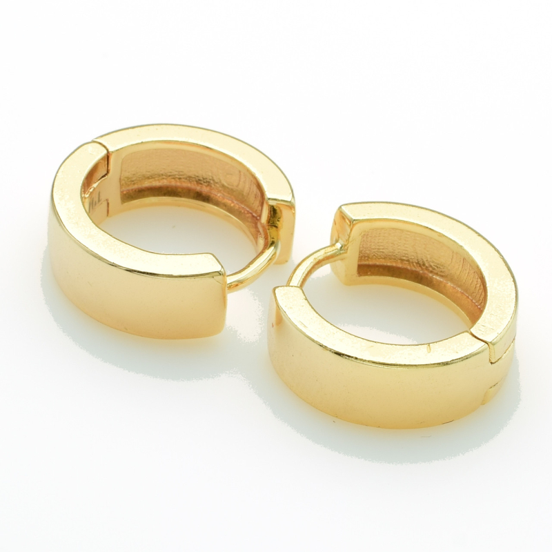 XUPING M&L Серьги Позолота 18к Высота 1.6см, Ширина 0.6см