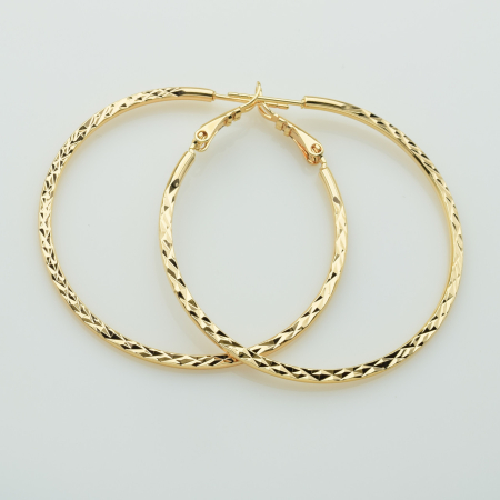 XUPING M&L Серьги Позолота 18к Высота 4.7см, Ширина 0.15см