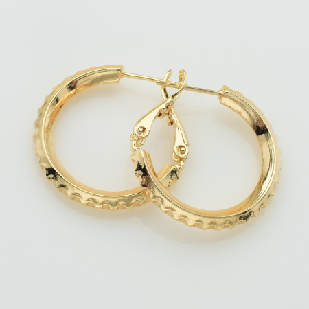XUPING M&L Серьги Позолота 18к Высота 2.5см, Ширина 0.35см
