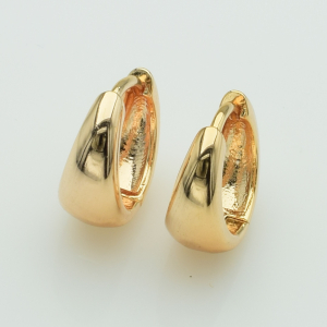 XUPING M&L Серьги Позолота 18к Высота 1.4см, Ширина 0.65см