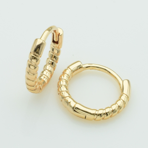XUPING M&L Серьги Позолота 18к Высота 1.4см, Ширина 0.3см