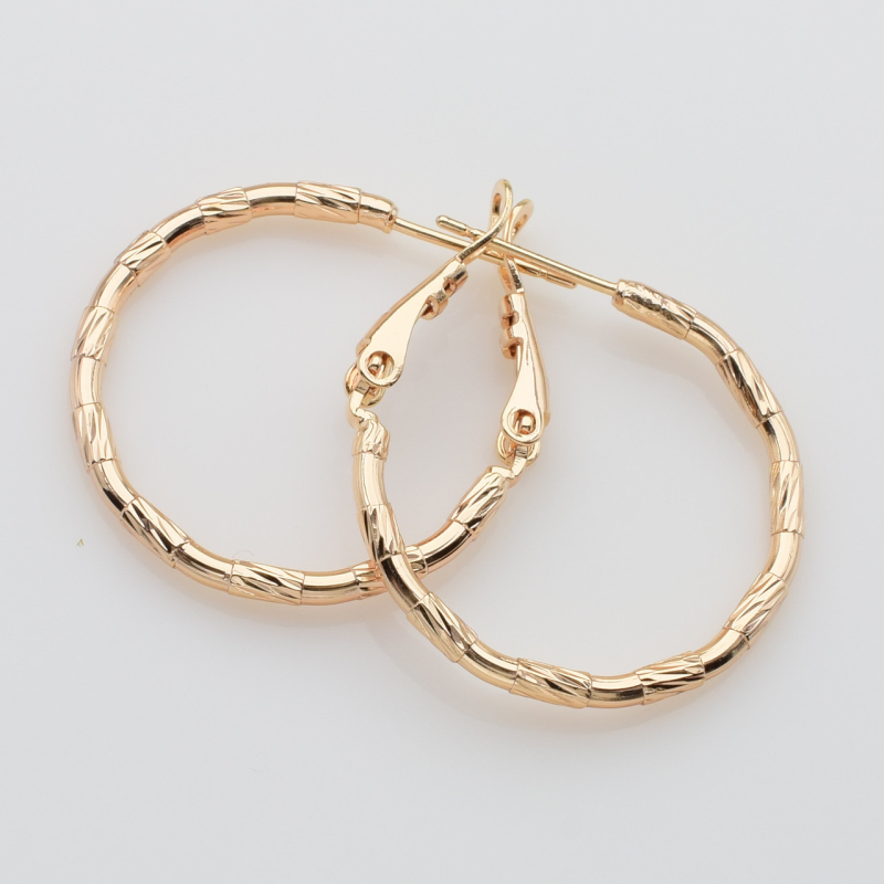 XUPING M&L Серьги Позолота 18к Высота 2.5см, Ширина 0.2см