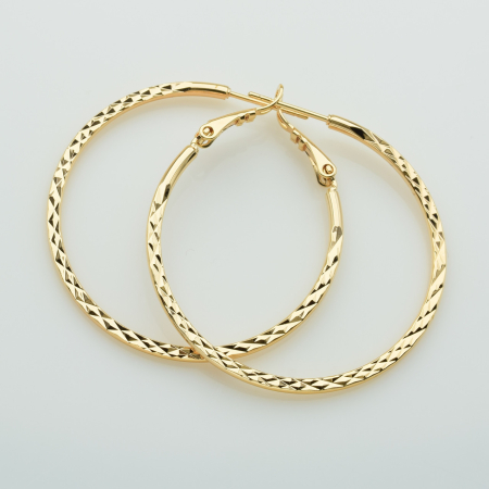 XUPING M&L Серьги Позолота 18к Высота 4.2см, Ширина 0.15см