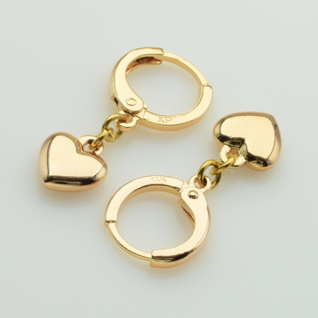 XUPING M&L Сережки Позолота 18к Висота 2.5см, Ширина 0.8см