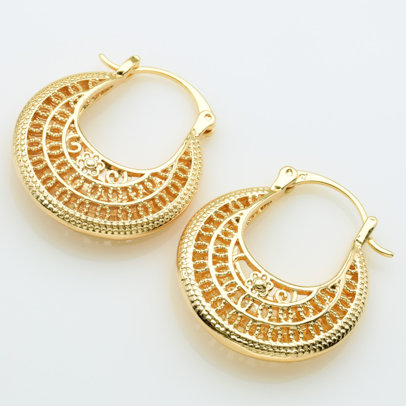XUPING M&L Сережки Позолота 18к Висота 2.8см, Ширина 0.5см