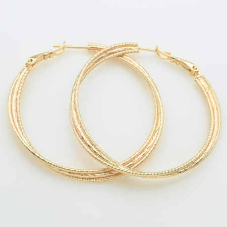 XUPING M&L Сережки Позолота 18к Висота 4.6см, Ширина 0.4см