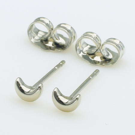 XUPING Сережки Родiй Висота 0.5см, Ширина 0.3см