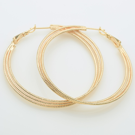 XUPING M&L Сережки Позолота 18к Висота 5см, Ширина 0.4см