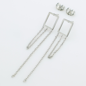 XUPING Сережки Сталь Висота 5.5см, Ширина 0.8см
